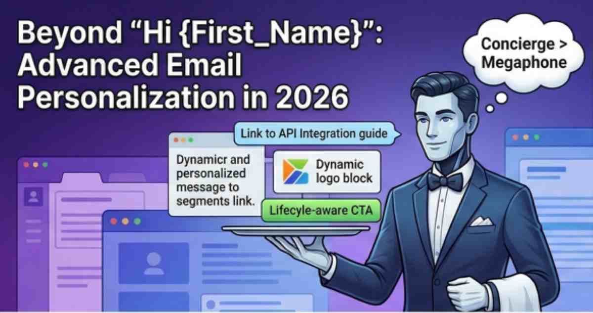 A computer monitor showing a flatlining email engagement graph with a red 'Spam Filter: Rejected' stamp over a pile of blocked envelopes. A computer monitor showing a flatlining email engagement graph with a red 'Spam Filter: Rejected' stamp over a pile of blocked envelopes.