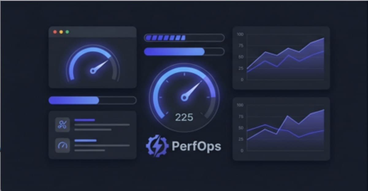 Website speed test tools interface illustrating page load performance metrics, optimization speedometers, and analytics charts. Website speed test tools interface illustrating page load performance metrics, optimization speedometers, and analytics charts.