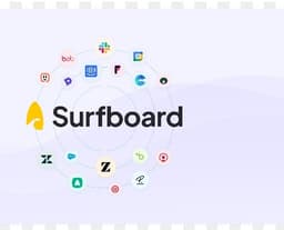 Surfboard logo